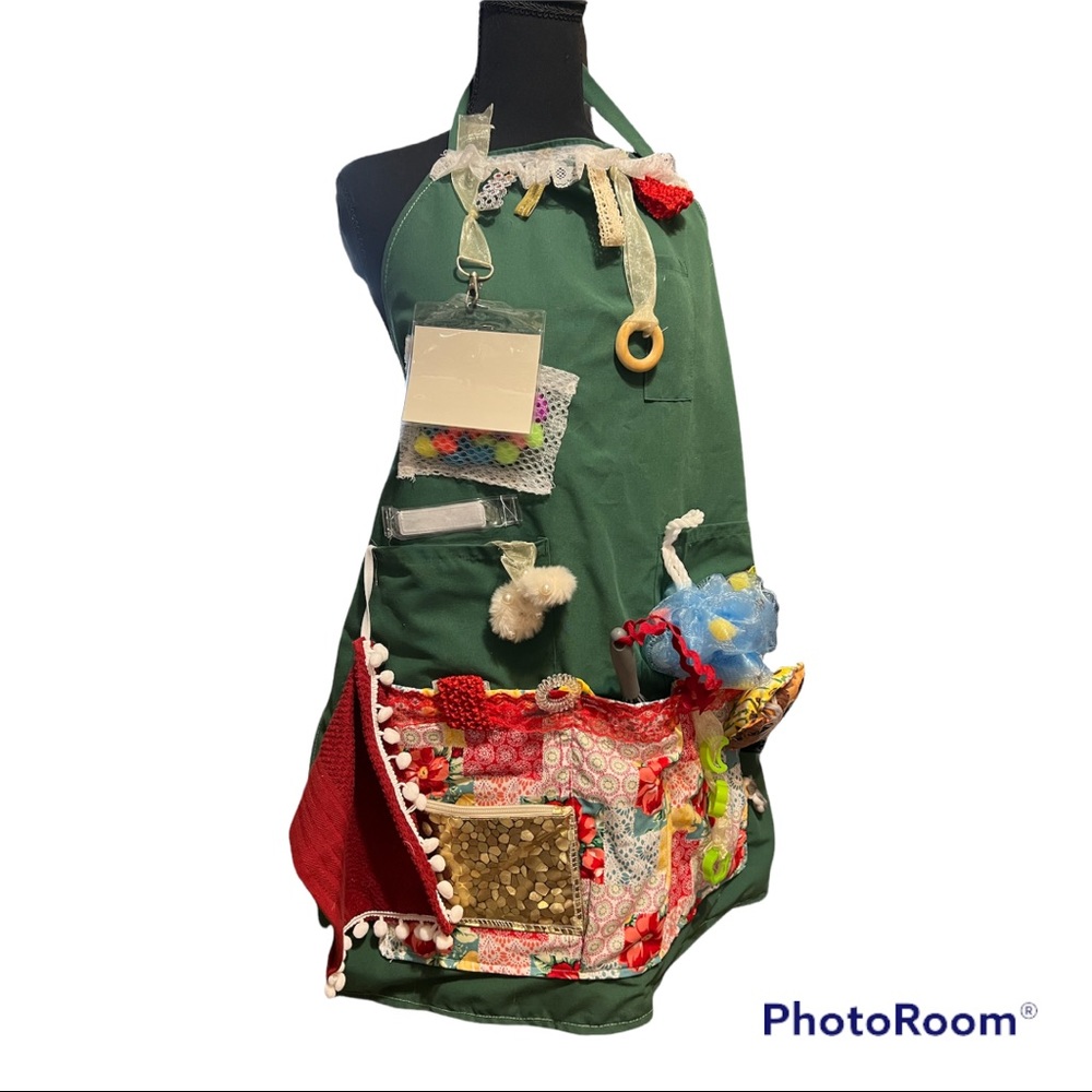 Hey! Let's get cooking fidget quilt apron